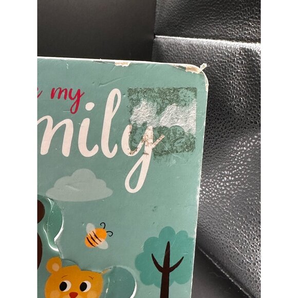Peek Through Books I Love My Family Robyn Gale VERY RARE READ Board Book - Picture 2 of 11